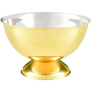 Champagne- Bowl Goud | Ø32x25cm | Staal