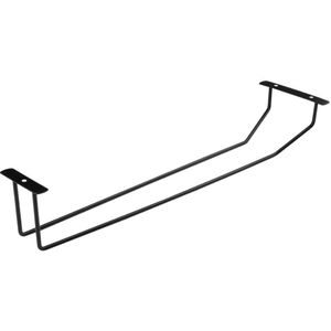 Wijnglazenrek Zwart 406mm