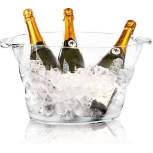 Champagnekoeler Transparant - Party Tub - 47x29x23(h)cm - DELUXE