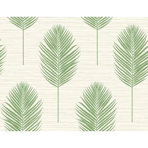 Inlay Bali Fern Beige/Green | 0091212794993 | Behang