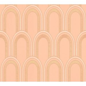 A.S. Création - Behang Art Deco - Glanzend Glad - 10,05 m Lang - 0,53 m Breed - 5,33 m²