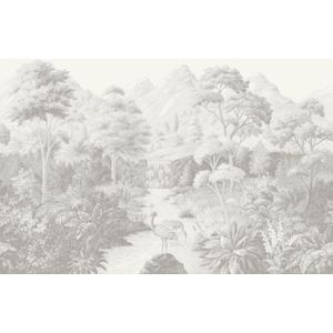 Designology - Mural Malvern Neutral - Grijs | 5053755008581 | Behang