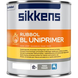 Sikkens Rubbol BL Uniprimer - 2,5 Liter - Wit / Kleur | 8711115381077 | Verf