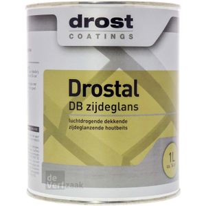 Drost Drostal DB Zijdeglans - 0,5 Liter - Wit / Kleur | 8717154067712 | Verf