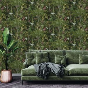 Cascading Gardens - Masoala - Green | 5022976914421 | Behang