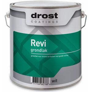Drost Revi Grondlak 2.5 liter - Wit | 8717154062786 | Verf