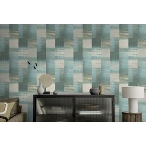 Khalili - Aokari Bead Blue - Blauw | 5022976994195 | Behang