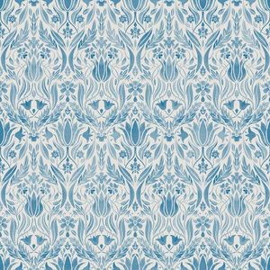 Blomstermala - Ludvig Blue - Blauw | 5415058036294 | Behang