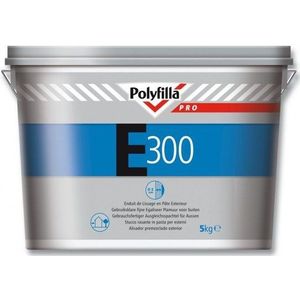 Polyfilla Pro E300 - Gebruiksklare Plamuur - Gebroken Wit - Voor Buitengebruik