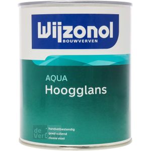 Wijzonol AQUA Hoogglans - 2,5 Liter - Kleur | 8712952054179 | Verf | Lakverf Binnen