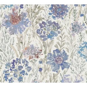 Aquarell Dreams - Blauw - 396953 | 4051315642337 | Behang