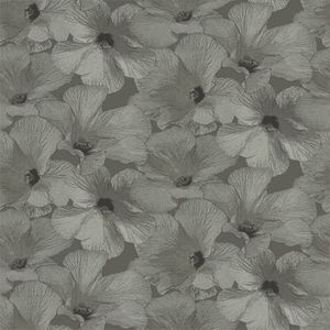 Behang Annuell Hibiscus Bruin 11004 | 5415058051259 | Behang