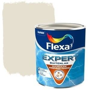 Flexa Expert Buitenlak Halfglans Dekkend - RAL 9001 | 8711113119795 | Verf