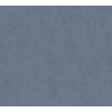 New Walls - Behang - Blauw - Vliesbehang