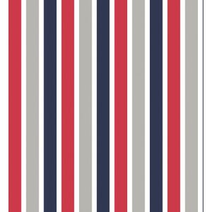 Joy - Strepen - Blauw/Rood/Grijs | 4064676004102 | Behang