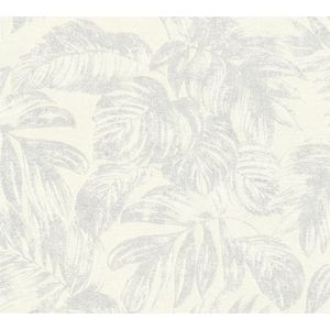 Casual Living - Wit - Bladeren - 393403 | 4051315607107 | Behang
