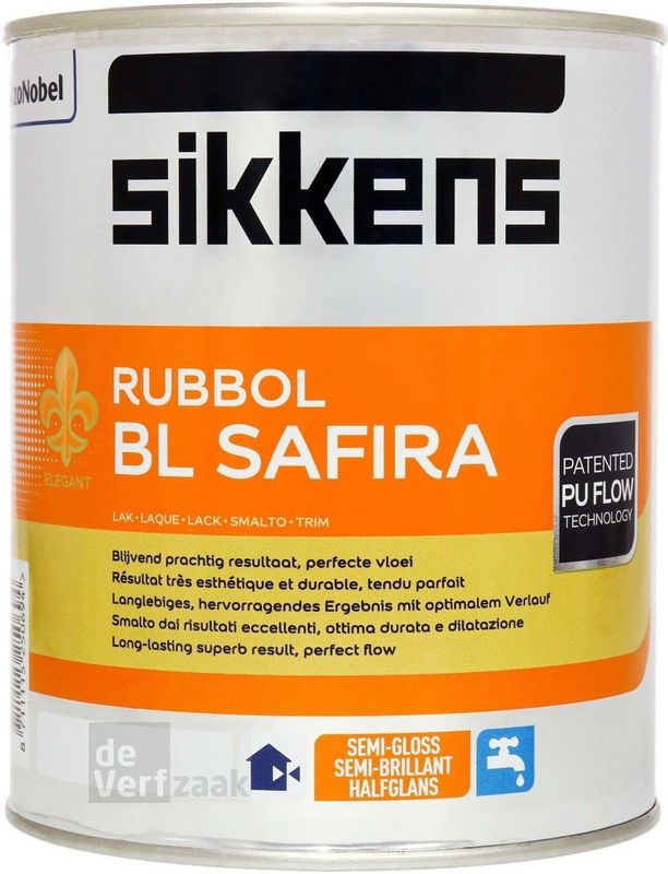 Sikkens - Rubbol BL Safira - Lak - Donker - 2,5 Liter