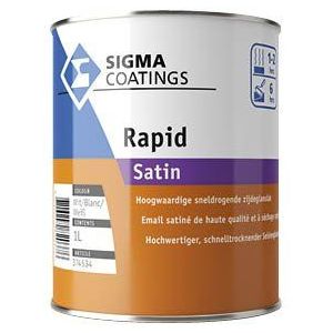 Sigma Rapid Satin - 1 Liter - Kleur | 8716242817239 | Verf