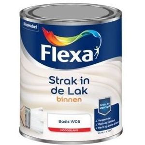 Flexa - Strak in de Lak - Hoogglans Acryl - Binnen - Hout en Metaal