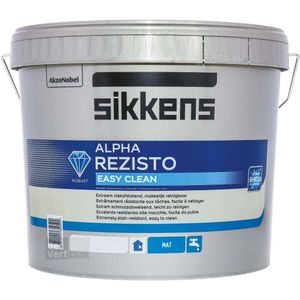 Sikkens Alpha Rezisto Easy Clean - 5 Liter - Kleur | 8711115350615 | Verf