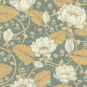 Hjärterum - Eva - Groen | 5901638008053 | Behang
