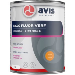 Biglo - Radiant 72 - Lak - RAL 2005 - Oranje - Zijdeglans - Reflecterend