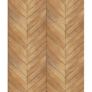 Natural FX 2 Behang met houten visgraat planken - G67998 | 5055430079985 | Behang