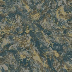 Arabesque - Levanto Marble Teal - Blauw/Goud | 5022976362932 | Behang