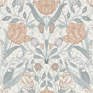 Apelviken - Filippa White/Gr/Pink - Wit/Grijs/Roze | 5901638001818 | Behang