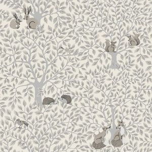 Gronhaga - Per Grey - Grijs | 5901638006592 | Behang