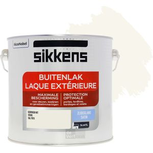 Sikkens Buitenlak Zijdeglans - RAL 9010 | 8711113124669 | Verf