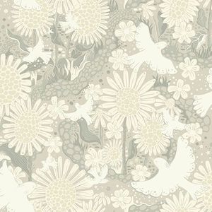 Langtan - Drömma Grey - Grijs | 5901638009128 | Behang