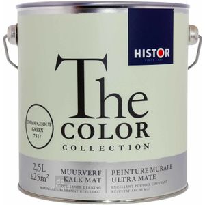 Histor The Color Collection Muurverf - 2,5 Liter - Throughout Green