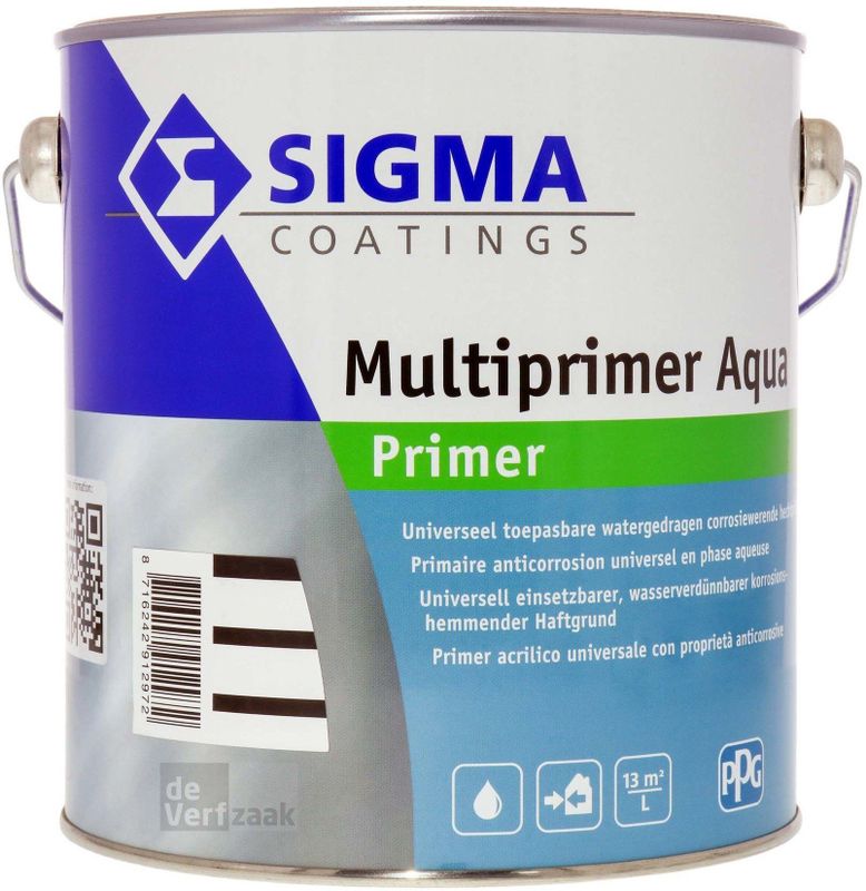 Sigma Multiprimer Aqua - 0,5 Liter - Kleur | 3479274696535 | Verf