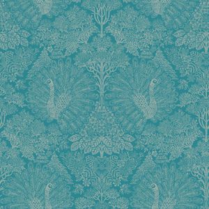 Behang Escapade Pauw Groen/Blauw A222-14 | 3294270222140 | Behang