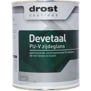 Drost Devetaal PU-V Zijdeglans - 2,5 Liter - Wit / Kleur | 8717154069648 | Verf