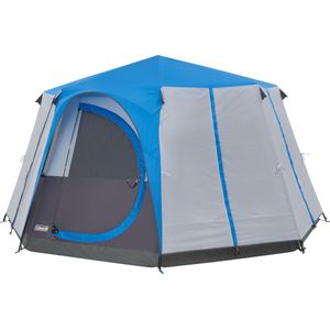 Coleman Octagon 8 persoons familietent blauw