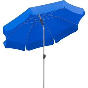 Schneider parasol Locarno rond blauw