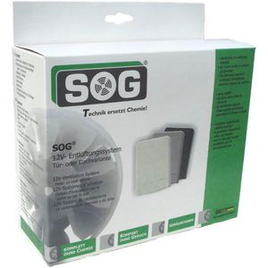 SOG type 320S saneo krachtige ventilator deurvariant donkergrijs
