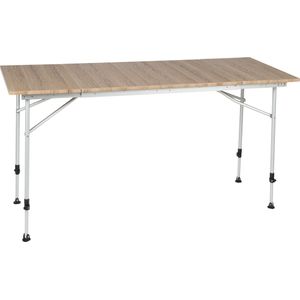 Travellife Sorrento uitschuifbare tafel bruin 80/110/140cm