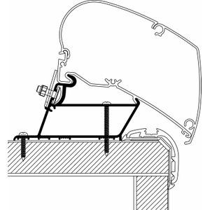 Thule Luifel Adapter Malibu Dak 4,0 m