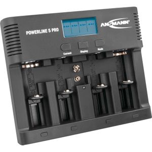 ANSMANN Powerline 5 Pro Multifunctionele Batterijlader