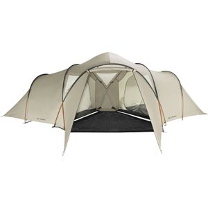 Vaude Badawi Long 6 persoons familietent beige/zwart