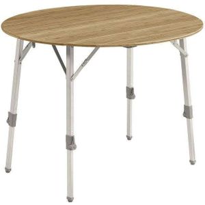 Outwell Tafel Custer met Bamboe Tafelblad Rond