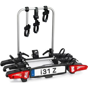 Uebler i31 Z-trekhaakdrager voor 3 fietsen op de trekhaak