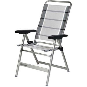 Dukdalf Dynamic campingstoel zilver-antraciet