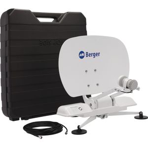 Berger - Pathfinder 2.0 - Satellietantenne - Wit - Volledig Automatisch
