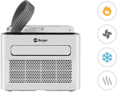 Berger Arktar 5000 Pro mobiele split airconditioner met verwarmingsfunctie 5.000 BTU 1.465W/560W