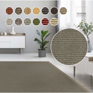 Dekowe Sisalteppich "Mara S2 mit Bordüre Spezial", rechteckig, 5 mm Höhe, 100% Sisal, auch als Läufer, Wohnzimmer