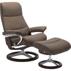 Stressless Relaxsessel "View", mit Signature Base, Größe L,Gestell Braun